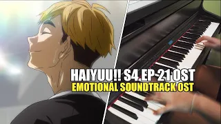 Download Haikyuu!! S4 Episode 21, 23 OST Soundtrack - Because I'm a Setter (Emotional Piano \u0026 Orchestral) MP3