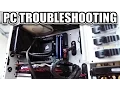 His PC keeps shutting down here is why