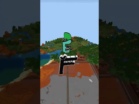Minecraft Alphabet Lore Aerial View Z-A (Ultra Fast)