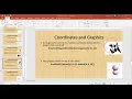 Coordinates and Graphics in Mathematica