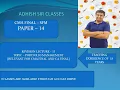 LECTURE 13 - PORTFOLIO MANAGEMENT CMA FINAL AND CA FINAL