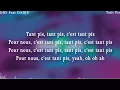 Dadju feat Dry- Tant pis (paroles)