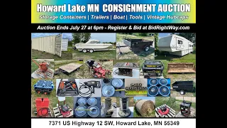Vintage Hubcaps on Consignment Auction ends 23