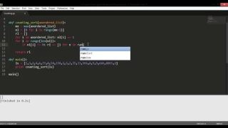 Counting Sort Best sorting algorithm for integer numbers Python