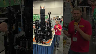 Huge LEGO The Lord of the Rings Two Towers by Stewart Newman #lego