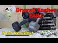 Which Drywall Anchor Holds the Most Weight We Tested Them All