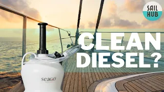 Clean and easy Marine engine service.