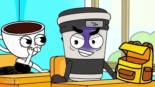 THE EARLY YEARS - BALLERINA CAPPUCCINA HIDE FACE At School?! | Italian Brainrot Animation