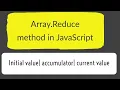 JavaScript Array Reduce 2021 Callback function usage Interview question advanced Javascript