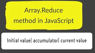 JavaScript Array Reduce 2021 Callback function usage Interview question advanced Javascript