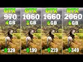 GTX 970 vs GTX 1060 vs GTX 1660 vs RTX 2060 - 8 Game Test Worth Upgrading