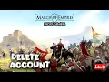 How to Delete Account of March Of Empires