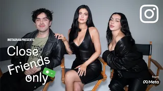 Charli xcx Aidan Zamiri Kylie Jenner Close Friends Only with Instagram