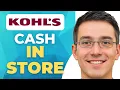 How To Use Kohl s Cash In-Store Rules Tips