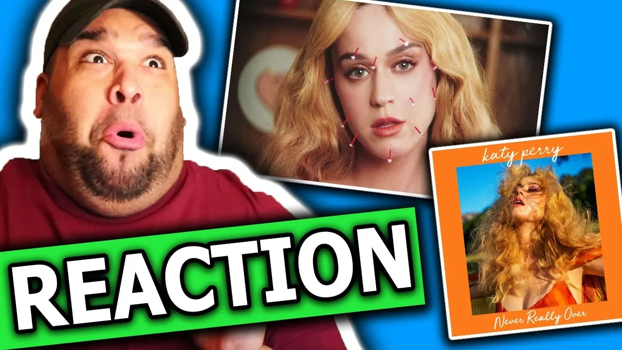Katy Perry - Never Really Over (Music Video) REACTION