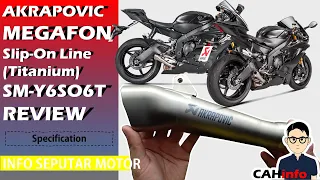 Download AKRAPOVIC MEGAPHONE,SM Y6SO6T REVIEW akrapovic megaphone r6 MP3