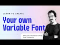 Variable Font Course Trailer