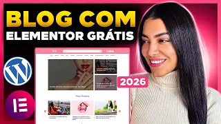 Como Criar Um BLOG no WordPress, Elementor Free e Royal Addons Grátis [Passo a passo do Zero]