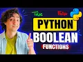 Python Boolean Functions bool all any isinstance Course 11
