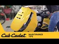 Essential maintenance tips for an XT Lawn Tractor XT Enduro Series Cub Cadet
