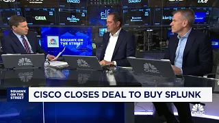 Cisco CEO Chuck Robbins 28 billion Splunk deal will be a significant financial growth driver