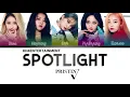 PRISTIN V (프리스틴 V) - "SPOTLIGHT" Lyrics [Color Coded Han/Rom/Eng]