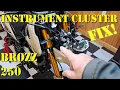 Brozz 250 Recon - Instrument Cluster Speedometer fix and 300 Mile Update