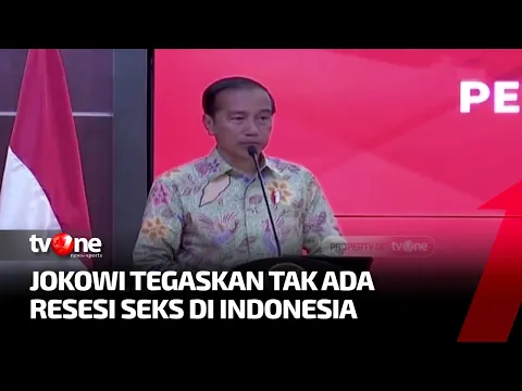 Jokowi Tegaskan Tidak Ada Resesi Seks