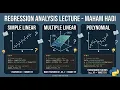 Linear Multiple and Polynomial Regression in Python PART 2 Machine Learning