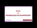 Introduction to Constitution Part II Joshi Pushkar D Rapid Test Programming