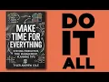 MAKE TIME FOR EVERYTHING Staying Productive Time Management Planning Tips book