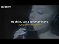 Ariana Grande - imperfect for you (live version) || español + lyrics