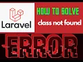 Error class not found