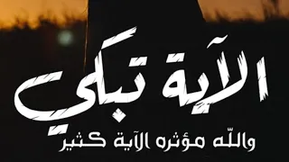 الآية تبكي سورة هود و ق يل ي ا أ ر ض اب ل ع ي م اء ك و ي ا س م اء أ ق ل ع ي و غ يض ال م اء 