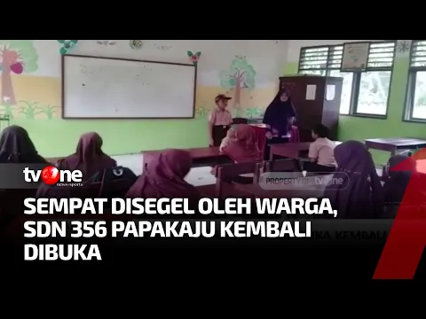 2 Bulan Disegel Warga, SDN 365 Kini Telah Bisa Digunakan Siswa