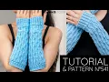 Crochet these Almond Stitch Arm Warmers Pattern Tutorial