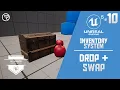 Unreal Engine 5 Tutorial - Inventory System Part 10 Drop and Swap