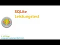 SQLite Leistungstest PowerSHELL deutsch