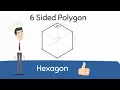 Hexagon Shape A 6 sided Polygon