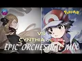 Download Lagu Pokémon: Battle! Cynthia \u0026 Red Champion Theme Combination | Epic Orchestral Cover