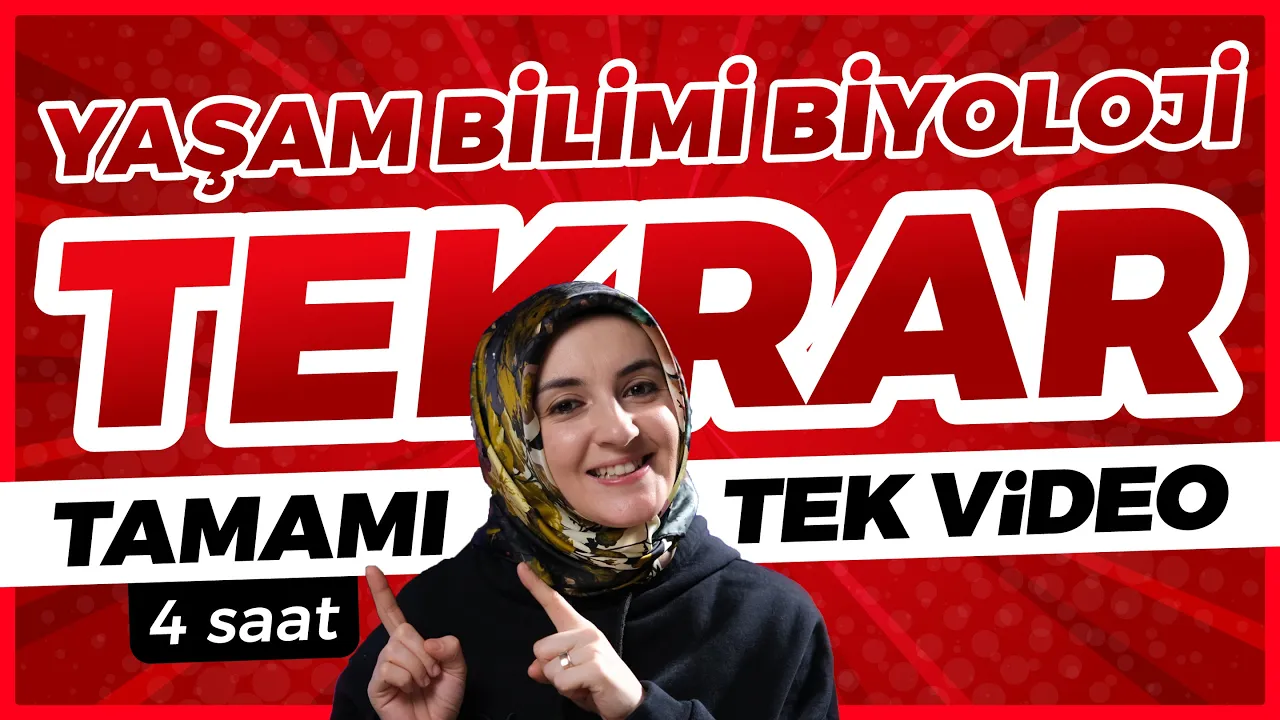 1) Yaşam Bilimi Biyoloji FULL TEKRAR | 9. Sınıf Biyoloji | TYT Biyoloji Konu Anlatımı 1