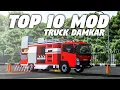 TOP 10 MOD TRUCK DAMKAR | MOD BUSSID