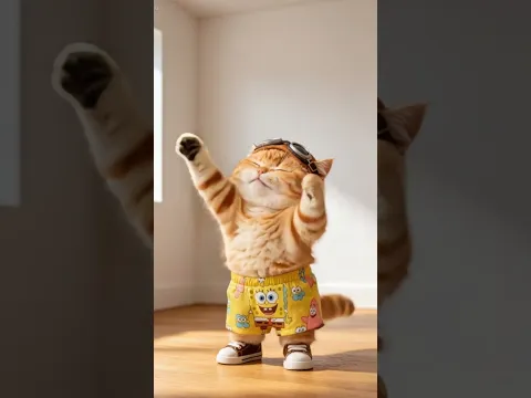 234 | Amazing Dance 😭 #cat #viral #dance #cute