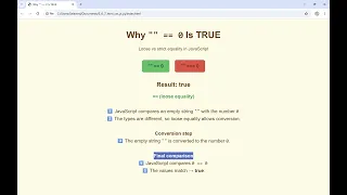 JavaScript 28 0 Is TRUE in JavaScript