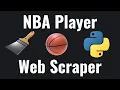 NBA Player Stats Web Scrapping Tutorial