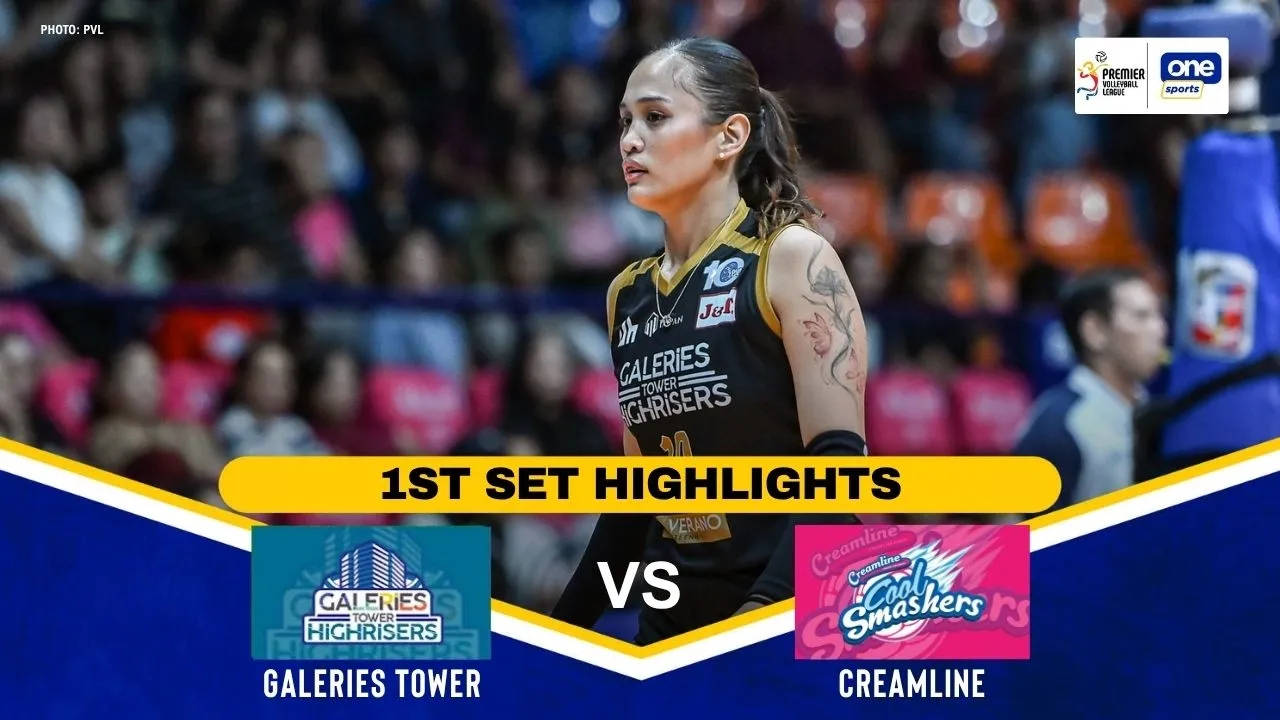 GALERIES TOWER vs CREAMLINE | SET 1 HIGHLIGHTS | 2026-27 PVL ALL-FILIPINO CONFERENCE | OCT. 17, 2026