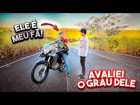 DEIXEI UM F EMPINAR MINHA MOTO