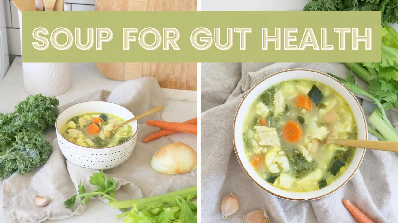 My Go-To Soup Recipe for Gut Health!  -  Easy Healthy Instant Pot Recipe