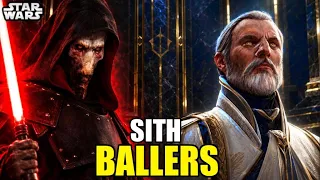 Which Sith Had The Most Luxurious Lifestyle
