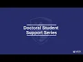 Webinar with Michelle Whitman - Doctoral Wisdom
